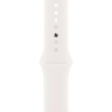 Apple Watch Series 11 42mm Aluminum Rose Gold Case Light Blush Sport Band M/L